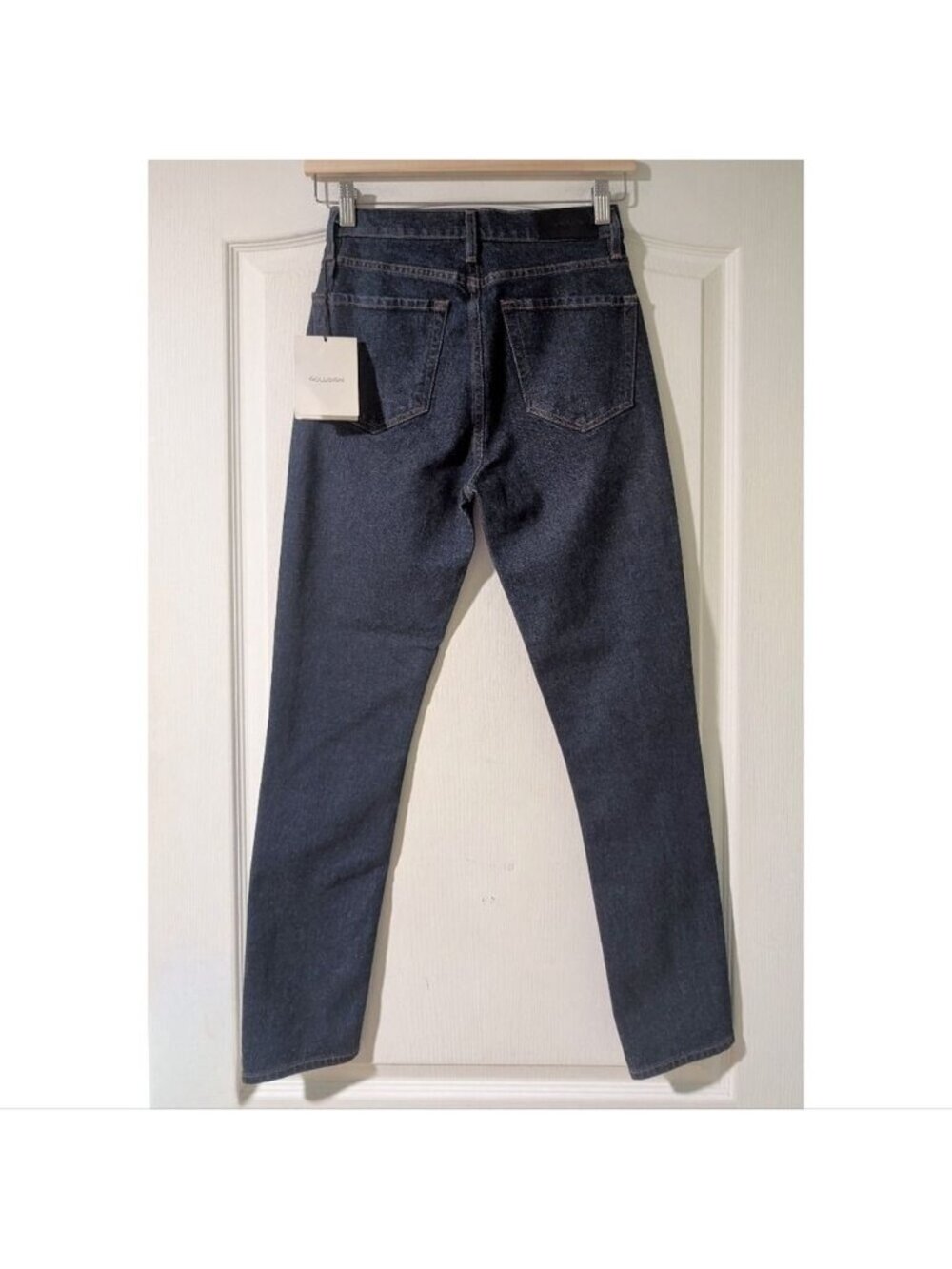 NWT Goldsign | The High Rise Slim In Rinse Dark Wash - Picture 3 of 15